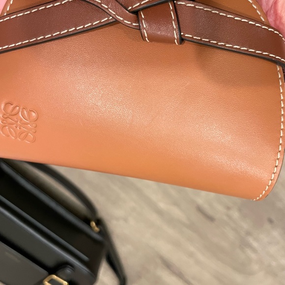 Loewe Mini Gate Pink and Brown - Picture 3 of 6